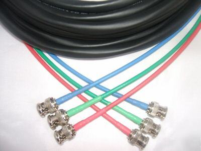  liberty mini rgb video cable 3BNC to 3BMC m/m 10FT