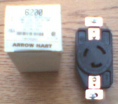 New arrow hart 6200 20 amp 125 volt L5-20R receptacle