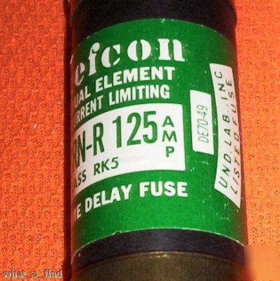 New cefcon crn-r 125 amp fuse warranty CRNR125