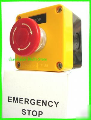 New emergency stop pushbutton control station cn #1906