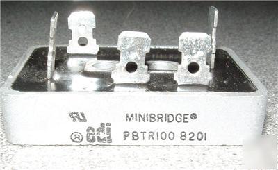 Nib mi ridge PBTR100 17A 1000V 3 phase bridge rectifier 