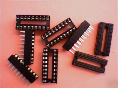 10 x 18PIN dil sockets for pic chips etc (75P post uk)