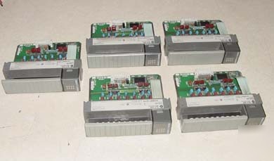 5PC allen bradley SLC500 ac input module 1746-IA8
