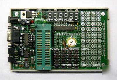 Atmel 8051 mcu / avr microprocessor development board
