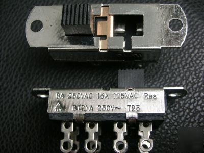 10 3-way DP3T 125V-250V 16A slide on/on/on switch,S303