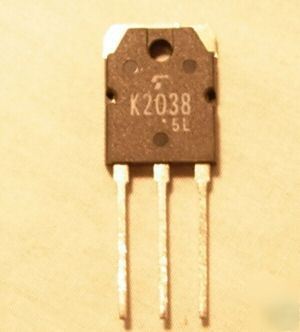 2SK2038 n channel mos type high speed/current K2038