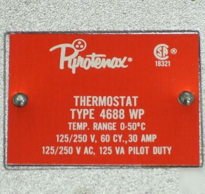 6PC pyroyenax lot 2) 4688 wp thermostats 4) sr-pk kits 