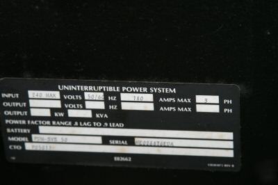 Exide ups uninteruptible power system pdm SYS50