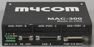 Mycom mac-300 1-axis programmable motion controller