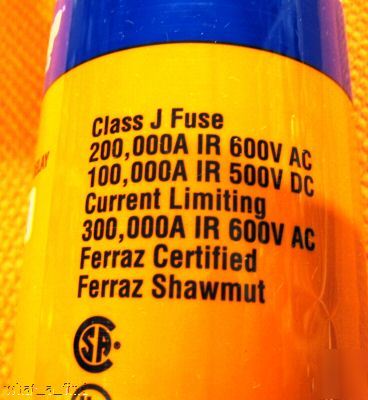 New ferraz shawmut AJT450 ajt-450 fuse smart spot 