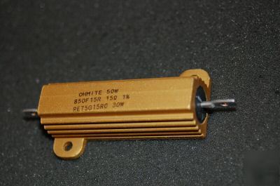 New ohmite 850F15R metal-mite aluminum haused resistor 