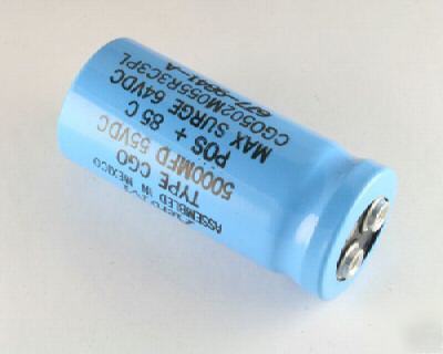 New brand 5000UF 55V aero-m CGO502M055R3C3PL capacitor