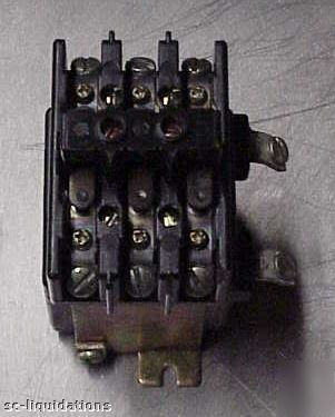 1 lot of 4, telemecanique contactors, #1082ABAG13