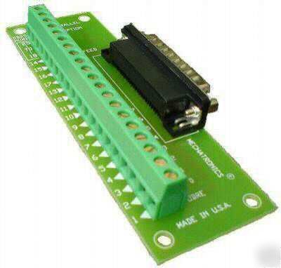Cnc DB25 cable adapter board for stepper motor drivers