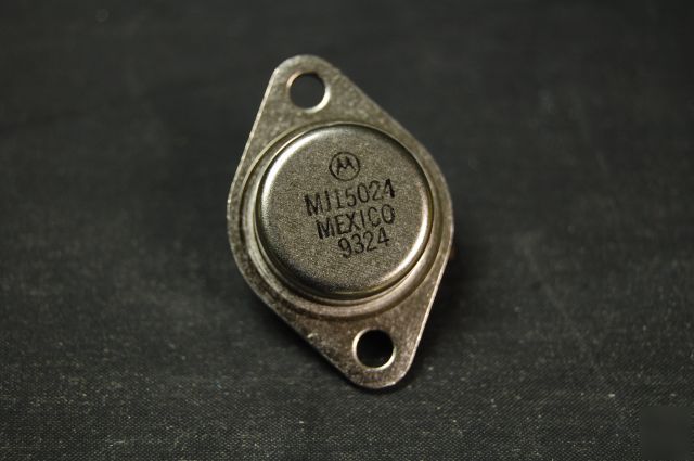 Motorola MJ15024 to-3 npn transistor (250V/16A)