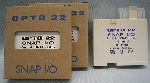 Opto 22 snap 4-ch digital input module model snap-IDC5