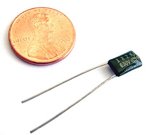 Radial film capacitors ~ .0018UF 630V 10% (25)
