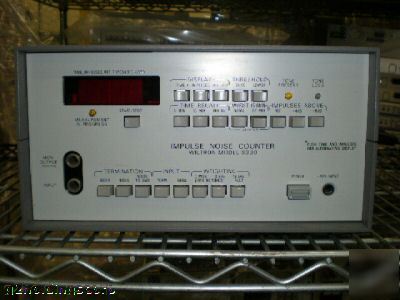 Wiltron 9330 impulse noise counter