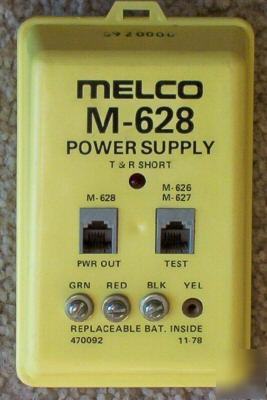 Melco m-628 modular wiring power supply 4 modular wire