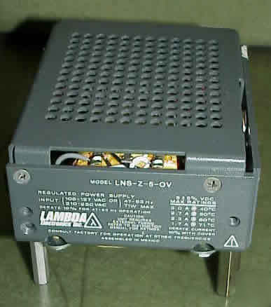 Lambda regulated power supply model lns-z-5-ov