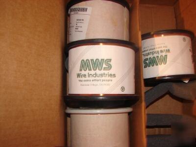 New 9.5 ibs spool mws awg 37 sapt copper magnet wire - 