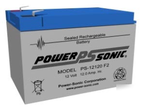 Ps-12120F2 rechargeable sla 12V 12.0AH battery