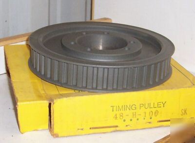Woods 48-h-100 sk timing pulley 48H100
