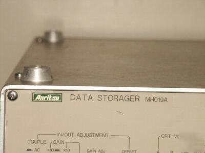 Anritsu MH019A data storage.