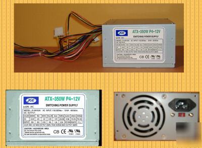 Atx-350W P4-12V switching power supply jx-9810UK