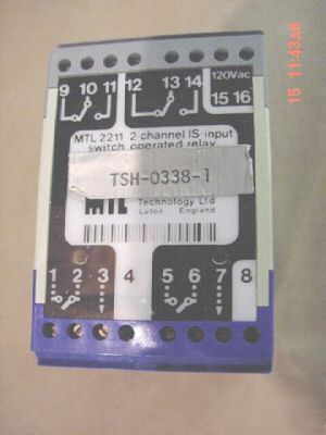 Measurement technologies mtl 2211 switch operator relay