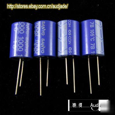 New 4PCS 1000UF 16V sanyo oscon sa capacitors 