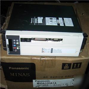 Panasonic ac servo driver & motor MHDA103A1A MHMA102A1C