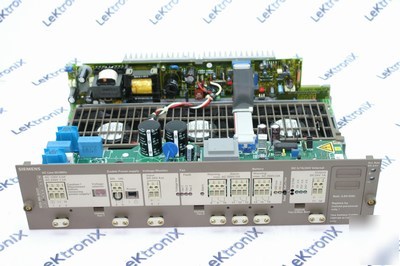 Siemens 6ES5 955-3LC41 S5 plc 135/155 power supply 5VDC