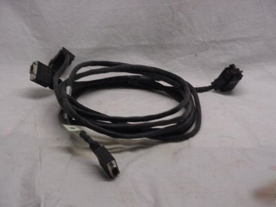 2-token ring 10' patch cords- used-pc to data jack