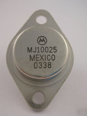 50, motorola npn power transistor MJ10025 to-3 250W 