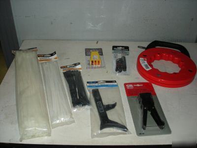 Assortment of electrical starter tools