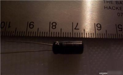 Electrolytic capacitor 10UF 25V axial nichicon N0108
