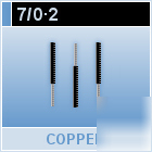 Equipment wire 7/0.2 type 2 10 metres - black