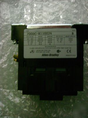 New allen bradley 700DC type r relay, 700DCR110Z24