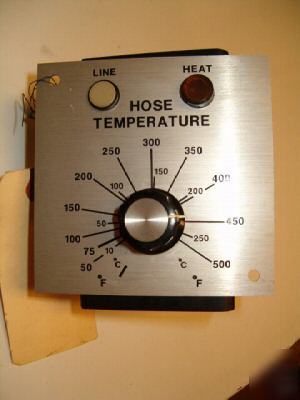 New hose temperature temp controller nordson 