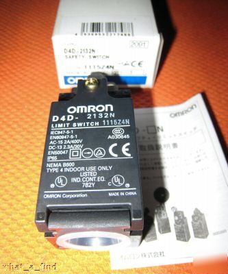 New omron D4D-2132N limit switch D4D2132N safety 