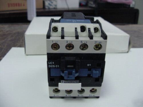 New telemecanique LC1 D25 01 LC1 D2501B7 contactor >