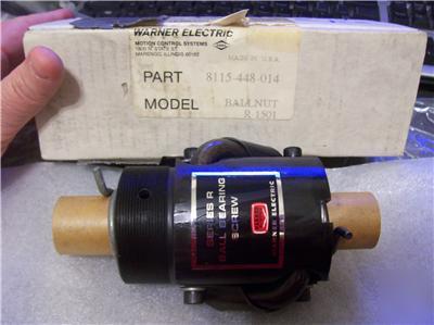 Warner electric series r ballbearing screw 8115-448-014