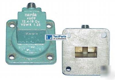 05-00713 narda microwave WR62 to sma waveguide adapter
