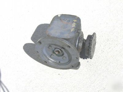 10:1 ratio right angle gear motor speed reducer 56C