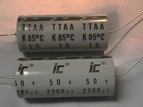 12 ic 2200 uf 50V 85C electrolytic capacitors