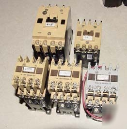 5PC allen bradley bul. 700 relays & bul. 100 contactor
