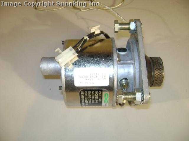 Cmi 207535 moving coil servo motor p/n 440-125