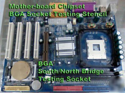I845 bga tester repair motherboard south north xbox