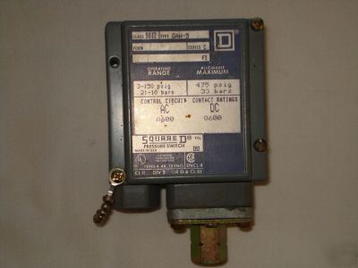 New square d 9012-GAW5 pressure switch 9012 gaw-5 nnb